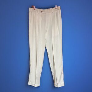 Coppley Sarasota Light Neutral Dress Pants Men's Size 34 R Summer Vacation